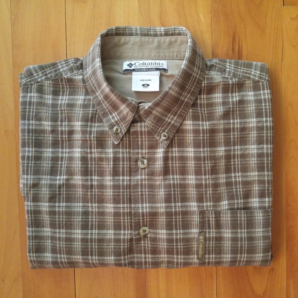 Columbia Men's Long-Sleeved Button-Down Shirt